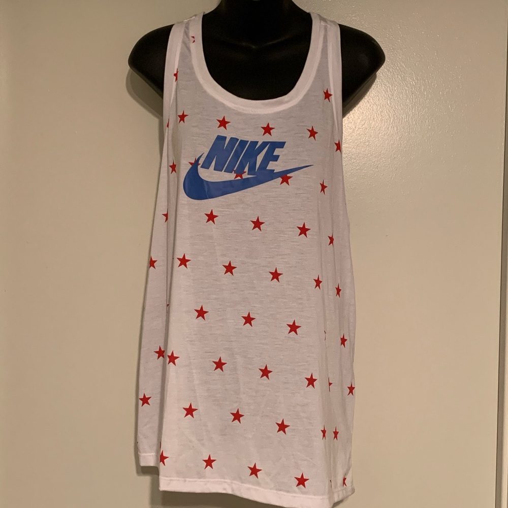NWT Nike Red White & Blue Tank Top